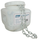 Order In - ITM Regular Link Chain Galvanised 25KG Drum Body 4MM - TM9306-02504