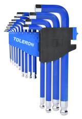 Toleron Ball End Hex Key Set Jumbo Metric 14pc - TL90117