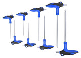Toleron Ball End hex Key Set T Handle Metric 8pc - TL90121