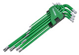 Toleron Hex Key Set Torx Extra Long 9pc - TL90125