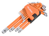Toleron Hex Key Set Torx-Tamper Jumbo With Hole 13pc - TL90129