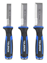 Toleron Side Strike Wood Chisel 3pc Set  - 19mm, 25mm & 32mm - TL90503