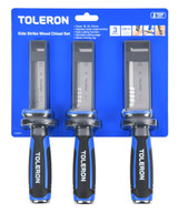 Toleron Side Strike Wood Chisel 3pc Set  - 19mm, 25mm & 32mm - TL90503