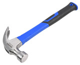 Toleron 20oz/560g Claw Hammer Drop Forged Steel Head Fibreglass Handle - TL90817