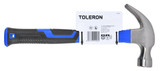 Toleron 20oz/560g Claw Hammer Drop Forged Steel Head Fibreglass Handle - TL90817