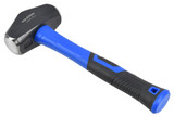 Toleron 3Lb / 1.35Kg Club Hammer Drop Forged Steel Head  Fibreglass Handle  - TL90823