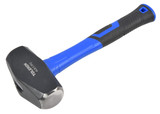 Toleron 4Lb / 1.8Kg Club Hammer Drop Forged Steel Head  Fibreglass Handle - TL90825