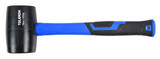 Toleron 16oz/450g Rubber Mallet Black Head Fibreglass Handle - TL90837