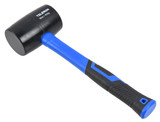 Toleron 16oz/450g Rubber Mallet Black Head Fibreglass Handle - TL90837