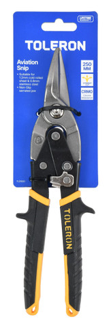 Toleron 250mm Aviation Tin Snip-Straight - TL91001