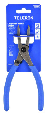 Toleron 175mm Straight internal Circlip Pliers - TL91403