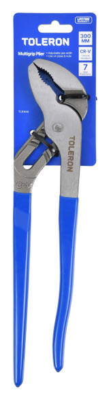 Toleron 300mm Multigrip Pliers 7 Jaw Positions - TL91449