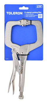 Toleron 280mm C Type Locking Pliers With Pad  - TL91503