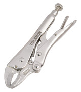 Toleron 180mm Locking Pliers Curved Jaw - TL91507