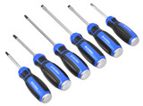 Toleron Go-Thru Screwdriver Set Phillips/Slotted 6pc - TL91707