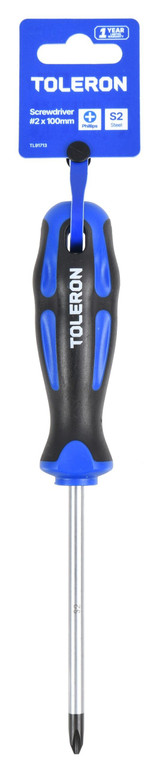 Toleron #2 X 100mm Phillips Screwdriver - TL91713