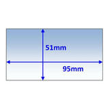 Weldclass Lens Clear 95x51mm - P7-CL9551/5