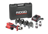 Order In - RIDGID RP251 press tool with 1 x 2.5Ah 12V battery, charger & case- 78818