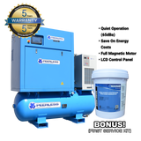 Order In - Peerless HQD30VSHP Full Feature 18 Bar Extreme Pressure Rotary Screw Air Compressor For Laser Cutting - HQD30VSHP-FF-18