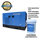 Order In - Peerless  P400D Diesel Base Mount Rotary Screw Air Compressor - P400D