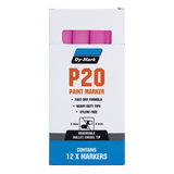 Order In - Dymark P20 Paint Marker Pink (12 Pack) - 12072009