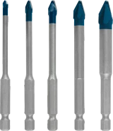 Order In - Bosch Expert Drill Bit Set Hard Ceramic 6 MM HEX-9  5 Piece - 2608902316