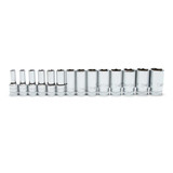 Order In - GEARWRENCH Mid Length Metric Socket Set 3/8" Drive 6 Point 14 Piece - 80554S-06
