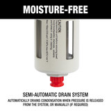 Order In - Jamec Pem Filter Regulator Compressed Air BSP Female 1/2"  - 063012
