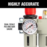 Order In - Jamec Pem Filter Regulator Lubricator Compressed Air BSP Female 1/4" - 063034