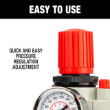 Order In - Jamec Pem Filter Regulator Lubricator Compressed Air BSP Female 1/4" - 063034