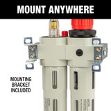 Order In - Jamec Pem Filter Regulator Lubricator Compressed Air BSP Female 1/4" - 063034