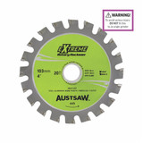 Order In - Austsaw Rotary Hacksaw Blade 103mm 4" Bore 16mm 20 Teeth - RHS1031620