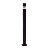 Order In - Gorilla Fixed Bollard 910mm (D76mm) Thickness 2mm - Black - BOL-FX-090BK