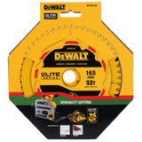 Order In - DeWalt ELITE Laminate & Melamine Plunge Saw Blade 52T 165 MM - DT4102-QZ