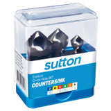 Order In - Sutton Tools Crosshole HSS Countersink Metal Set  6-28mm 5 Piece - C101SC1