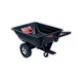 Order In - Millers Falls Dump Cart Trailer/Wheelbarrow Wide Wheel Capacity 200Kg - VP8412
