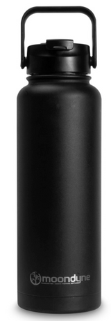Order In - Moondyne Stainless Steel Vacuum Insulated Thermal Bottle Black 1200 ML - M40B1200-1BK