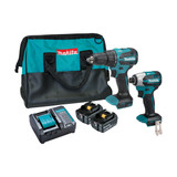 Order In - Makita 18V Brushless 2 Piece Combo Kit - DLX2580M01