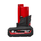 Milwaukee M12™ REDLITHIUM™ HIGH OUTPUT™ 5.0Ah Starter Pack (M12-18FC) - M12SP502H