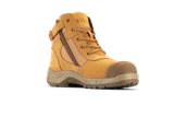 Order In - Bata Zippy Wheat Zip Sided Safety Boot - 80418841