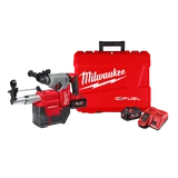Order In - Milwaukee M18 FUEL™ 26mm SDS Plus Rotary Hammer 2x 6Ah + Dust Extractor Kit M18FHDEX602C
