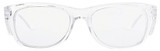 Order In - SafeStyle Classics CCC100 Safety Glasses -UV400 - Clear Frame - Clear Lens