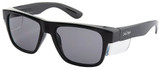 Order In - SafeStyle Fusions FBP100 Safety Glasses - UV400 - Black Frame - Polarised Lens