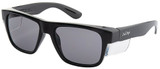 Order In - SafeStyle Fusions FBT100 Safety Glasses - UV400 - Black Frame - Tinted Lens