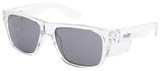Order In - SafeStyle Fusions FCT100 Safety Glasses - UV400 - Clear Frame -Tinted Lens