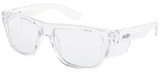Order In - SafeStyle Fusions FCC100 Safety Glasses - UV400 - Clear Frame -Clear Lens
