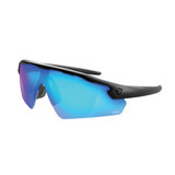 Order In - SafeStyle Phantoms PHMBBT100 Safety Glasses - Matte Black Frame - Refelctors Blue Lens