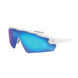 Order In - SafeStyle Phantoms PHMWBT100 Safety Glasses - Matte White Frame - Blue Reflector Lens