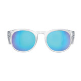 Order In - SafeStyle Cruisers CRCBP100 Safety Glasses - Clear Frame - Mirror Blue Polarised Lens