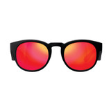 Order In - SafeStyle Cruisers CRMBRP100 Safety Glasses - Matte Black Frame - Mirror Red Polarised Lens